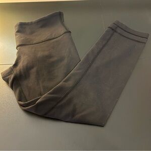 LULULEMON LEGGINGS Size 4 Black  Workout Yoga